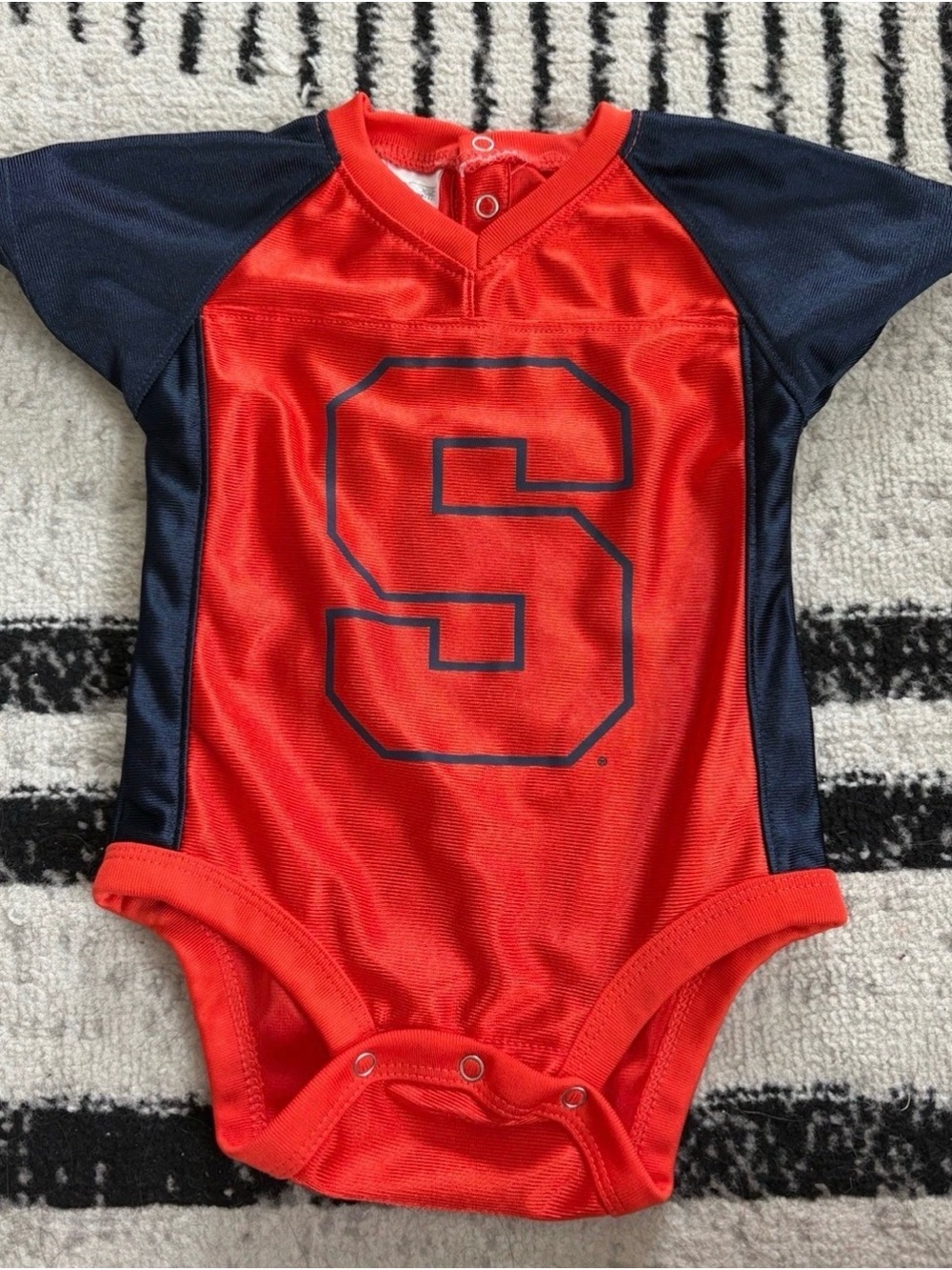 Syracuse Orange University Pro Edge Baby Toddler One Piece 6-9 Months